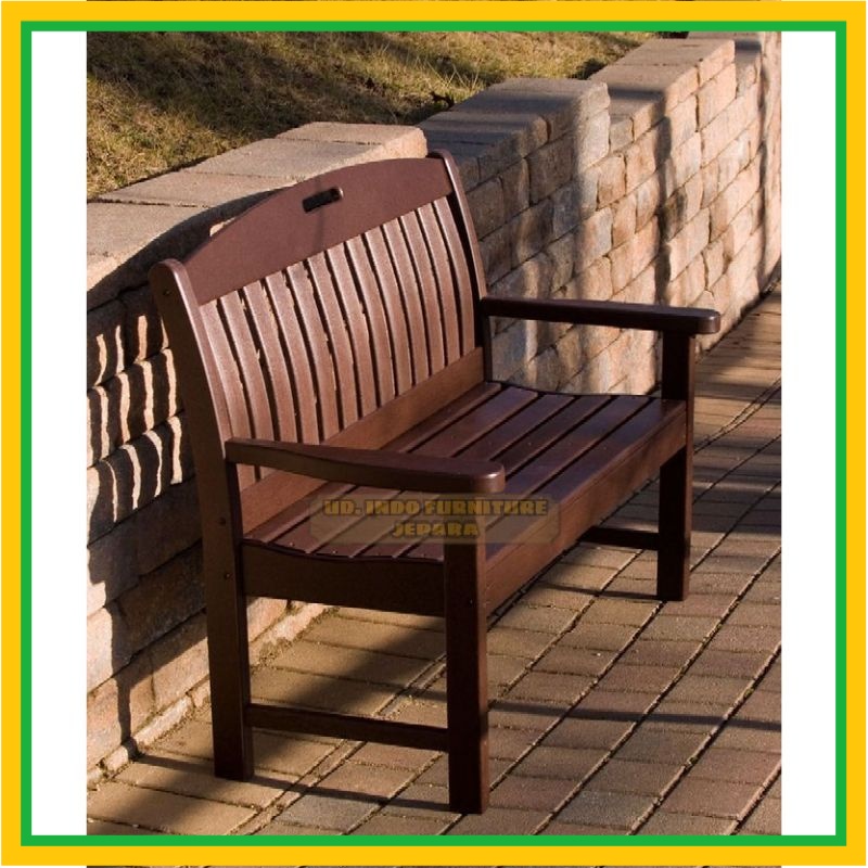 Bale bale untuk taman atau teras unik simpel kayu jati