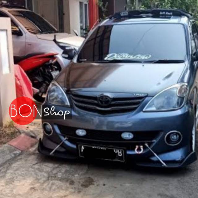 [Bisa COD] Front Lips Winglet Spliter Bemper Bumper All Type Avanza