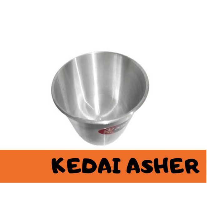 Mangkok - Kobokan Aluminium 16 cm JAWA MURAH