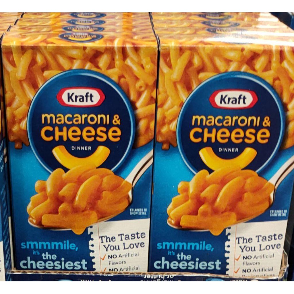

KRAFT MACARONI & CHEESE ORIFINAL FLAVOUR 7.25 OZ / 205 GR