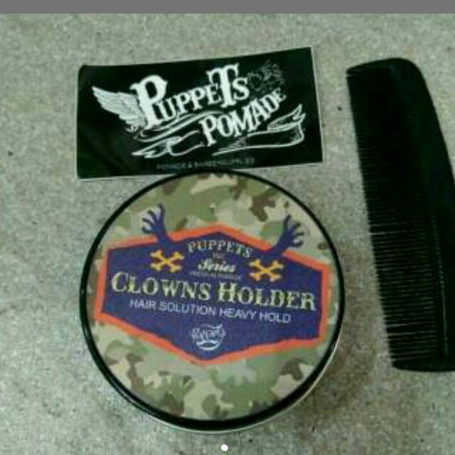 Pomade Puppets clown holder