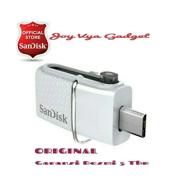 Sandisk Ultra Dual Drive OTG 32GB USB 3.0 - Putih - Original - Garansi CO1247 CN Comp