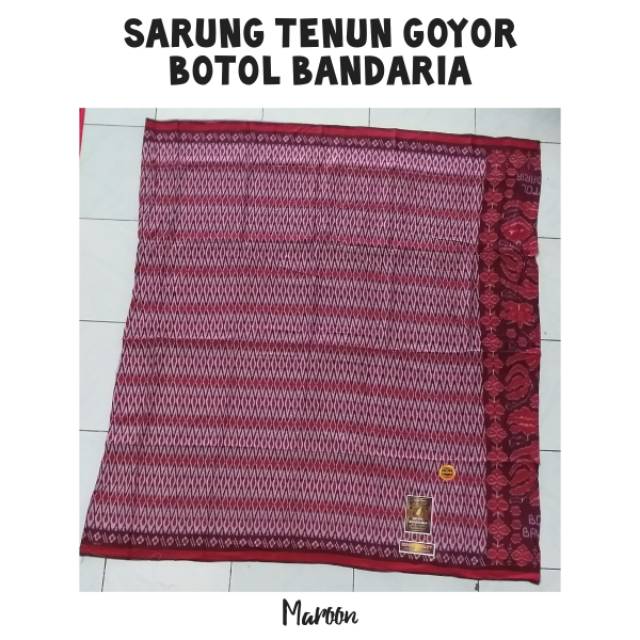 Sarung tenun goyor