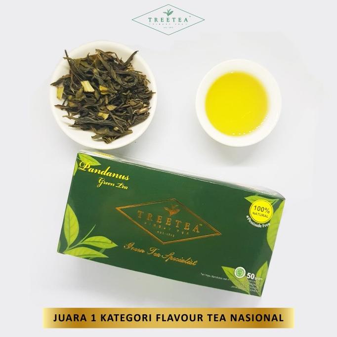

[COD] Tree Tea Pandan Tea Loose Leaf Teh Pandan Lokal [COD]