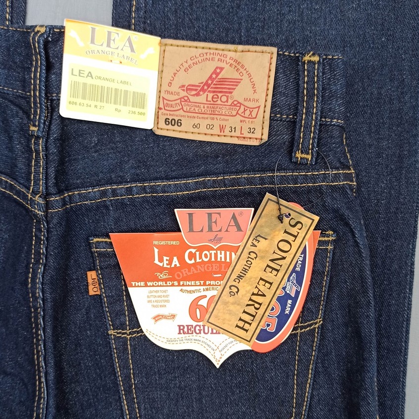 BIG SIZE JUMBO JEANS LEA 606 ORIGINAL PRIA GEMUK GENDUT JINS REGULER JEANS BASIC TERBARU BERKUALITAS LEMBUT NYAMAN