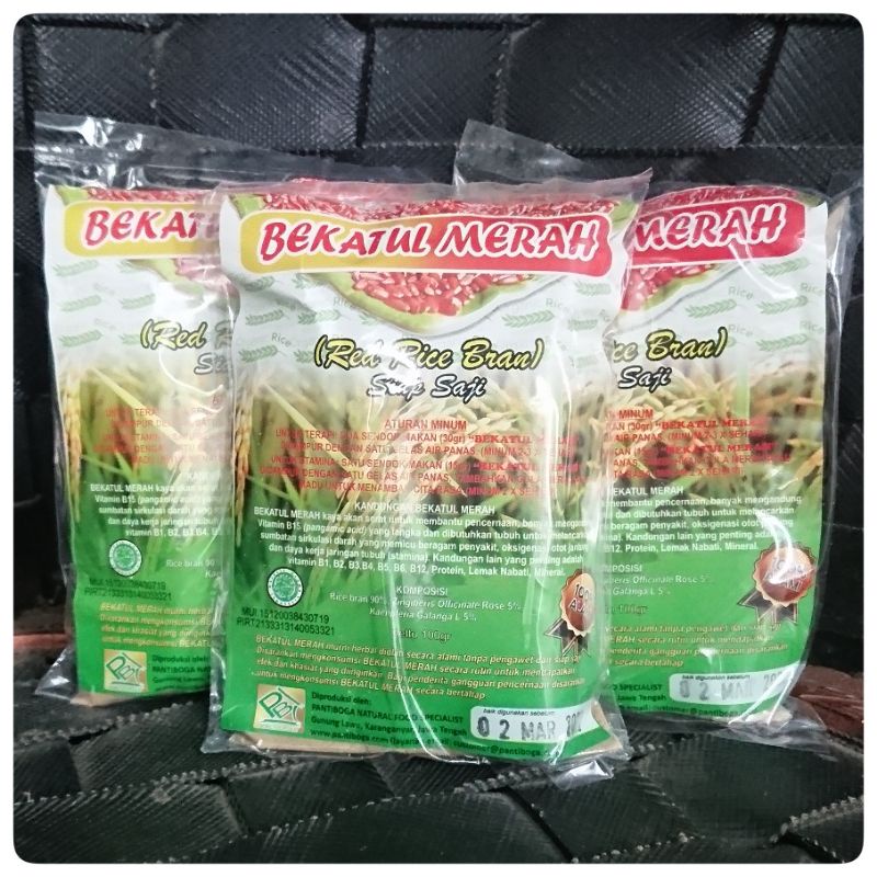 

Bekatul beras merah 100gr bekatul herbal