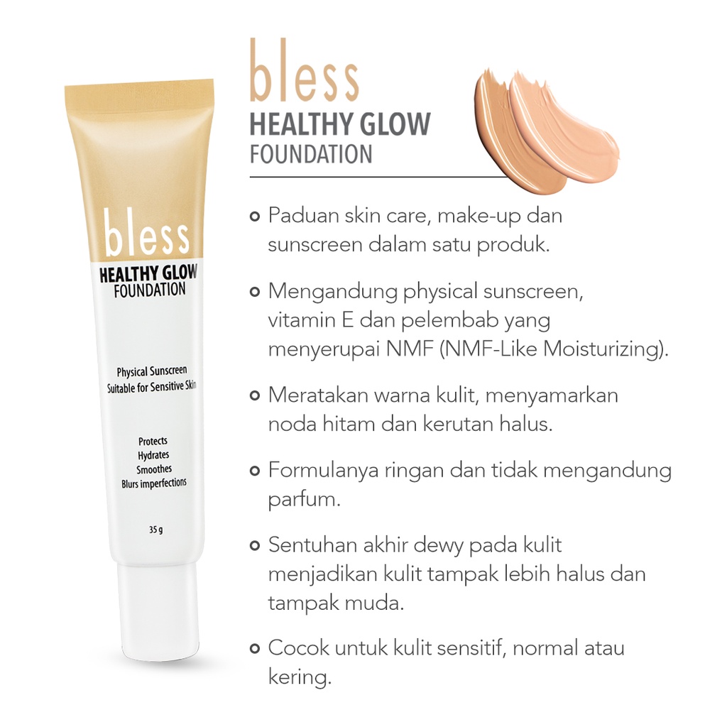 BLESS HEALTHY GLOW FOUNDATION - NATURAL