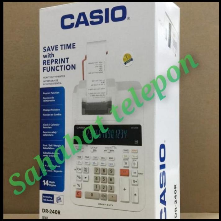 

Kalkulator Casio Dr-240R-We-E