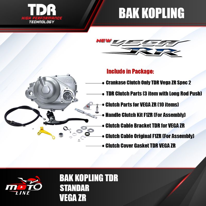 Bak Kopling TDR Vega ZR / Jupiter Z1