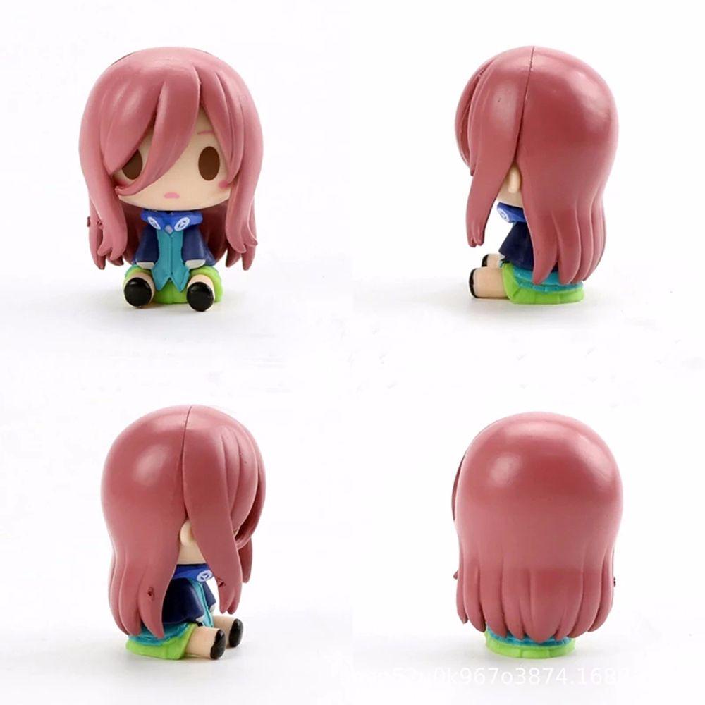 Agustina The Quintessential Quint Creative Toys 5pcs/set Ornamen Mini Dekorasi Desktop Patung Anime