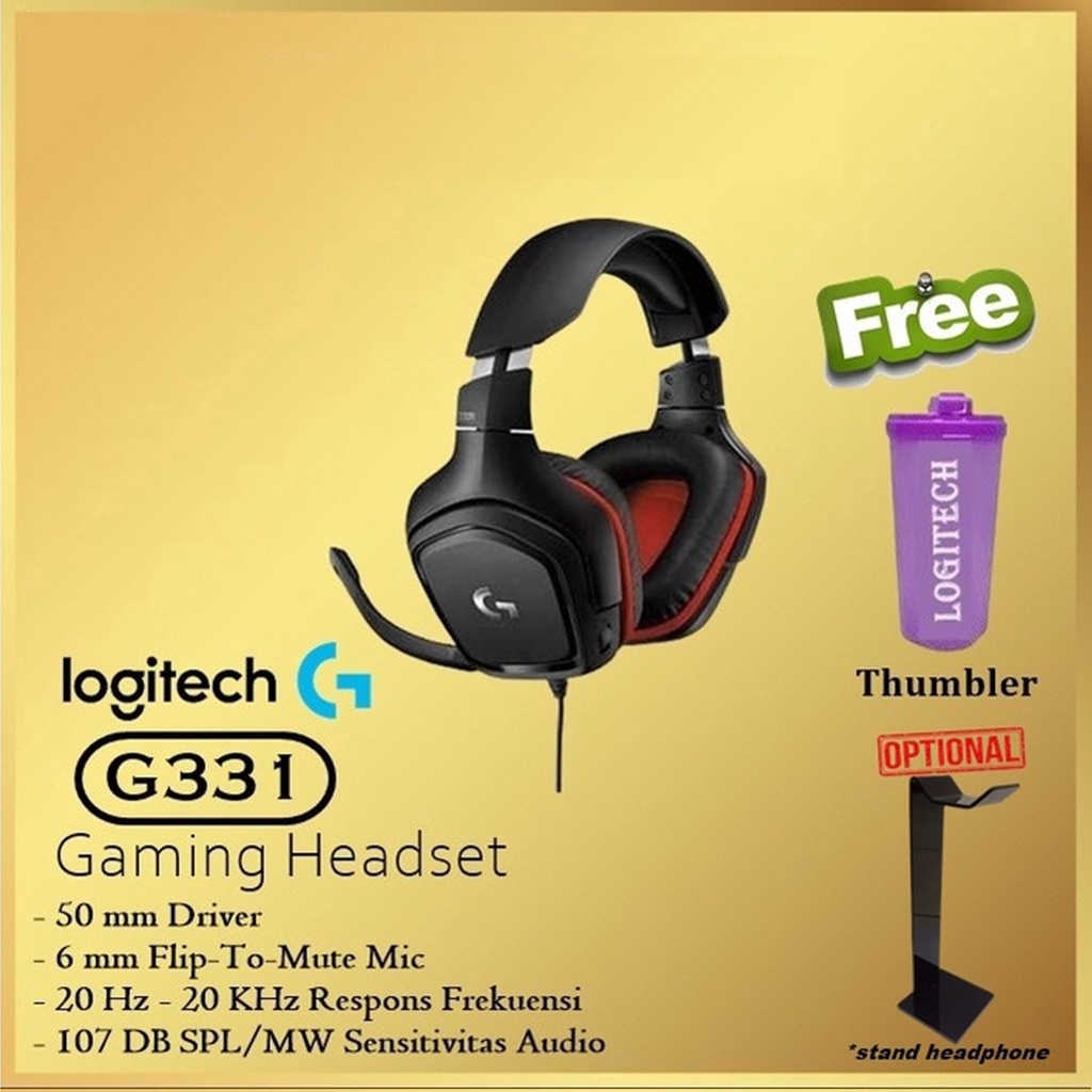 Logitech G331 Gaming Headset with Flip to Mute Logi G 331