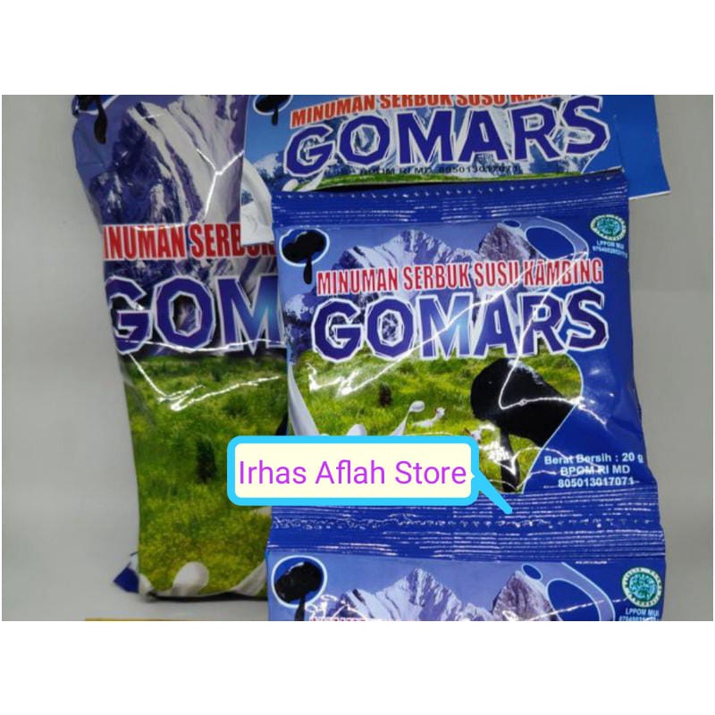 

GOMARS SUSU KAMBING RASA VANILA DAN COKELAT