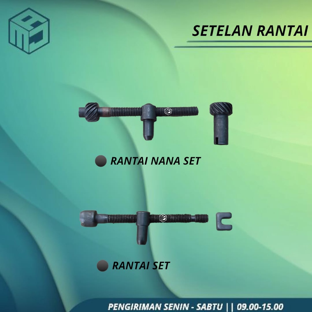 Setelan Rantai Nanas Set Stel Rantai Set Lengkap Chainsaw Kecil Bar 22 Senso 5200 5800