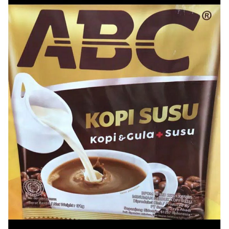 

ABC Susu 31gr/renceng (isi 10)