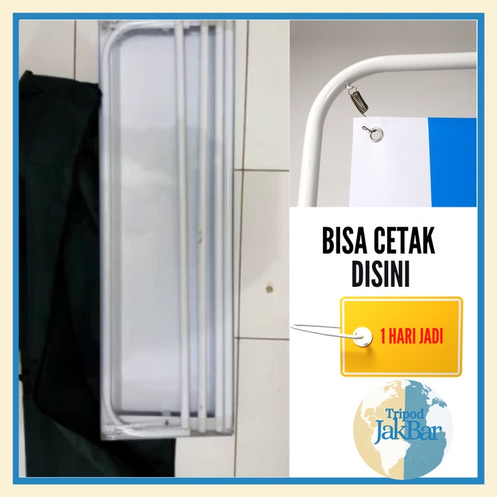 

Mudah Door Frame Stand / Tripod Banner Stand Alumunium Kokoh Sale!!!