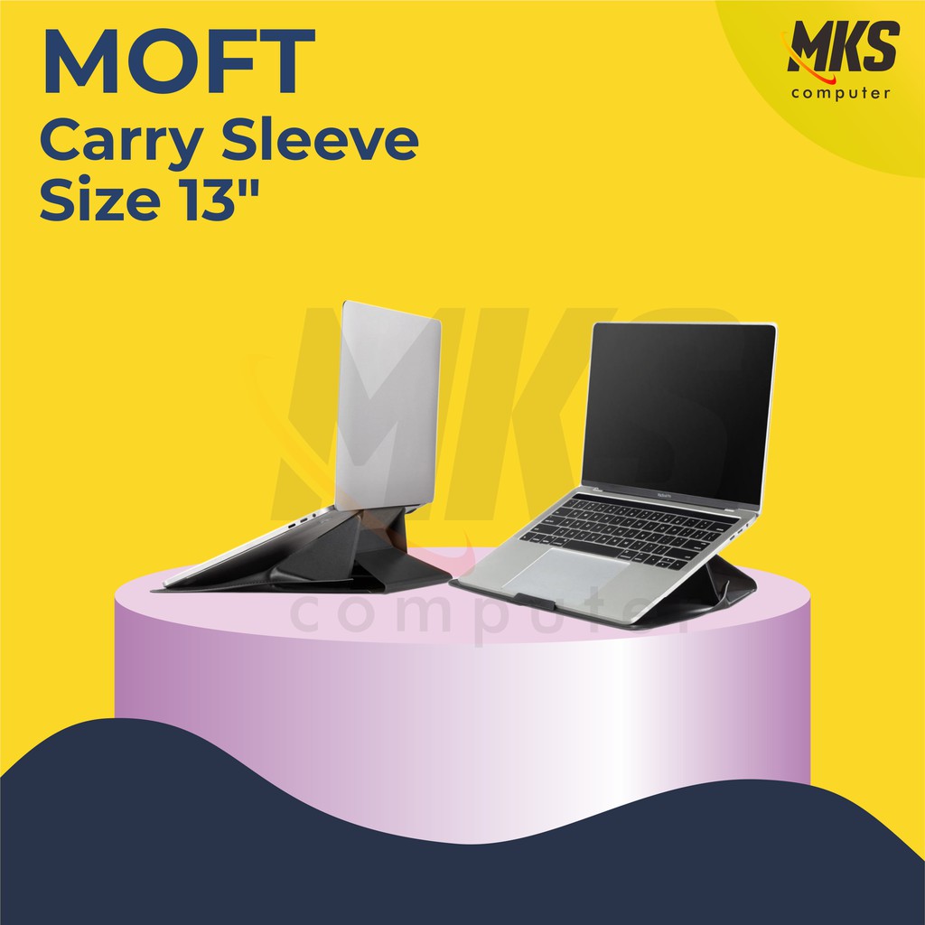 ORIGINAL MOFT Carry Sleeve Size 13" - Stand Laptop Penyangga Laptop Lipat Tas Laptop Tipis