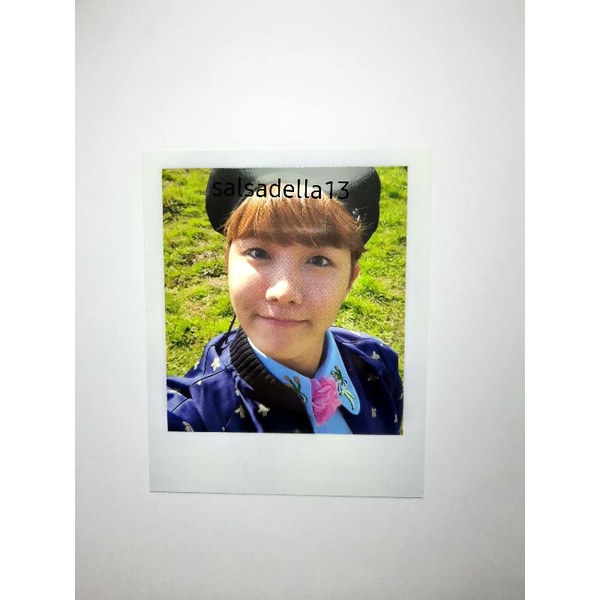 OFFICIAL J-HOPE POLAROID YOUNG FOREVER