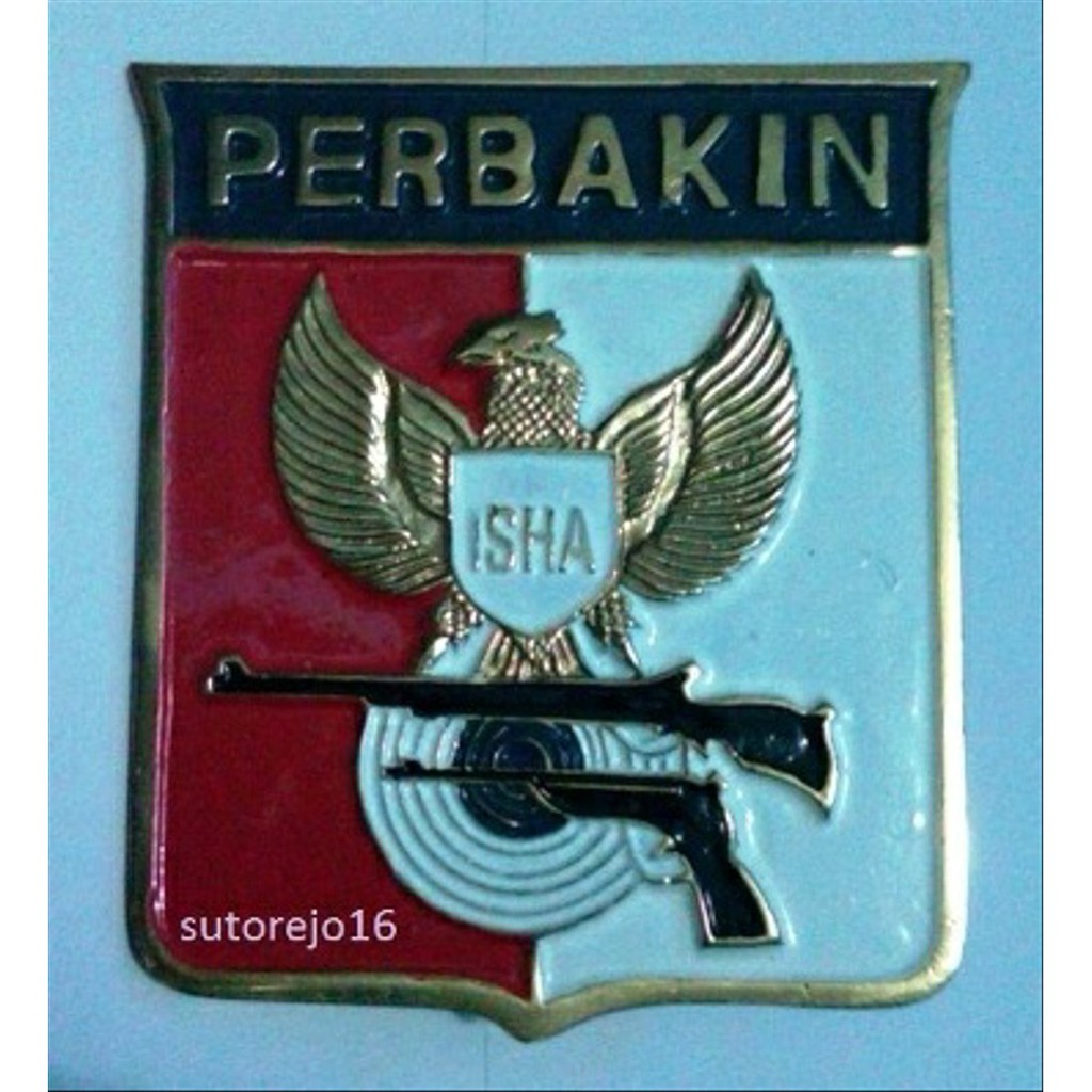 emblem plat nomor mobil peneng logo perbakin Best Quality