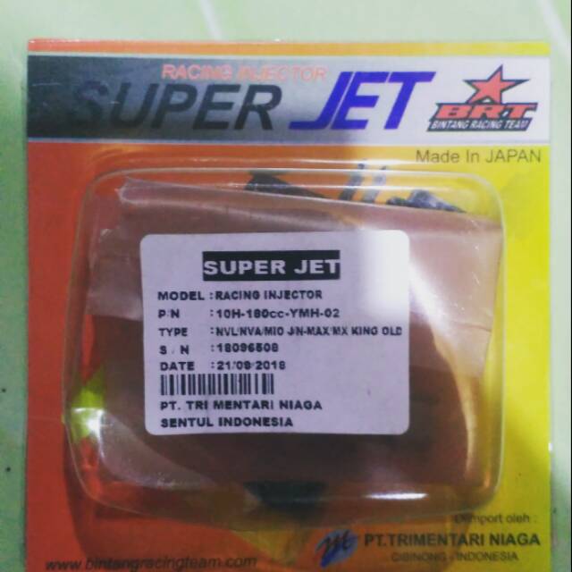 Injektor racing BRT