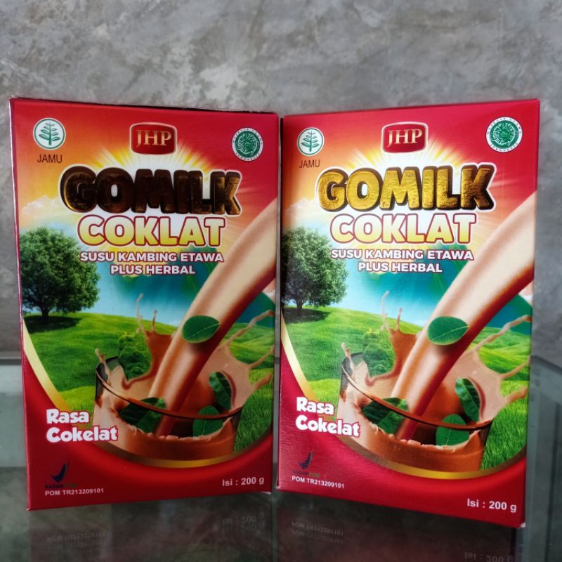 

Susu Kambing Etawa Plus Herbal GOMILK Rasa Coklat