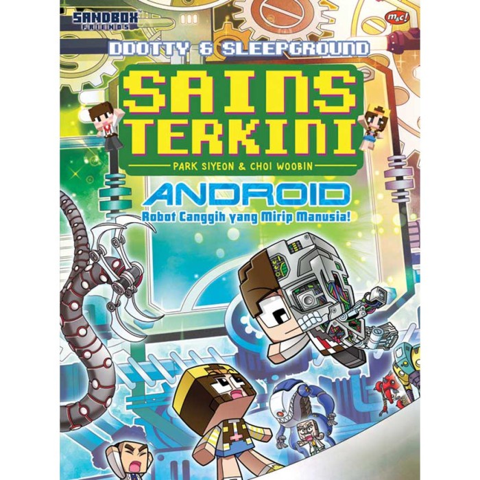 

MUST HAVE!! KOMIK ORIGINAL SAINS TERKINI DDOTTY & SLEEPGROUND - ANDROID ROBOT CANG TERLARIS