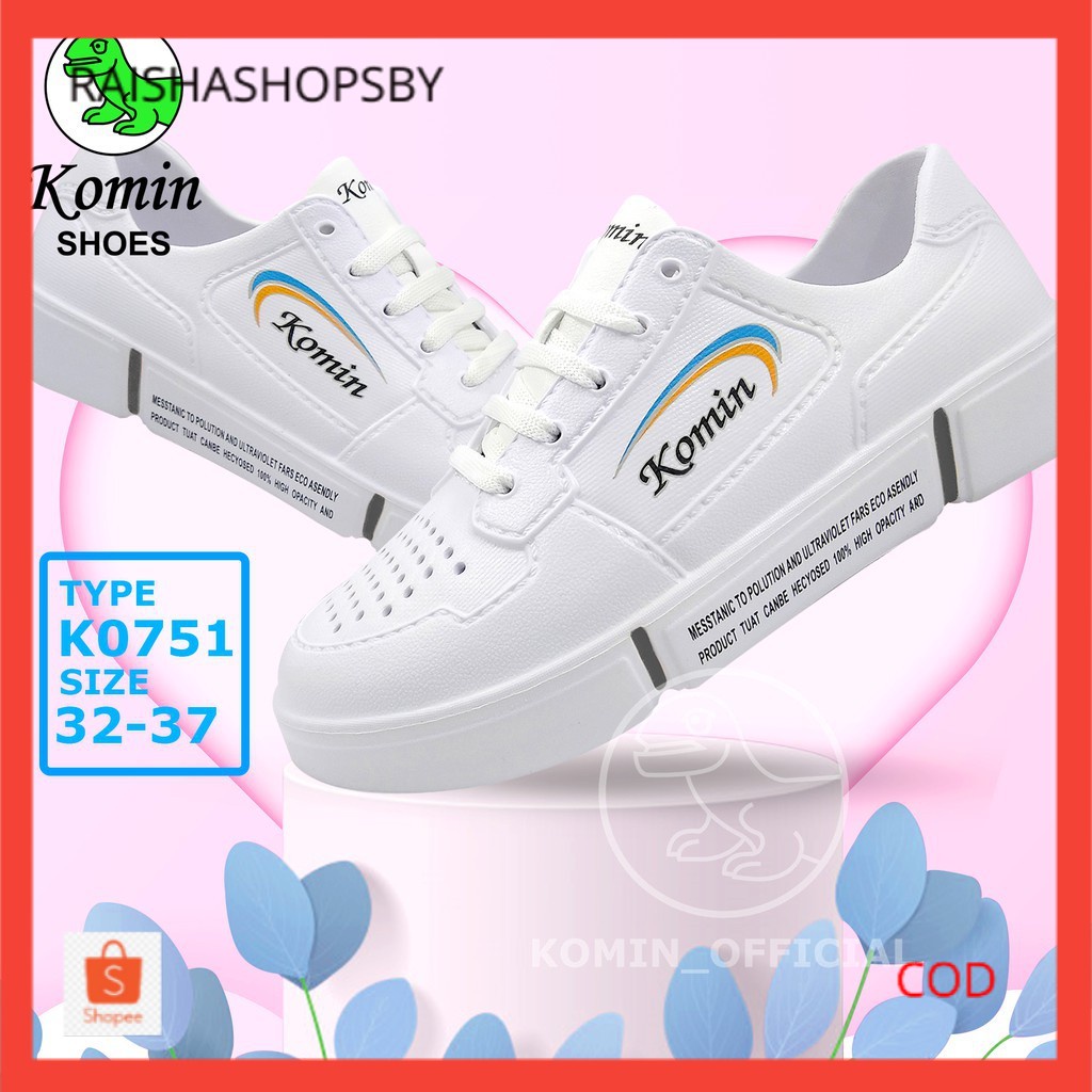 Komin TERMURAH  Sepatu Anak Perempuan Usia 5-10 Tahun sneakers