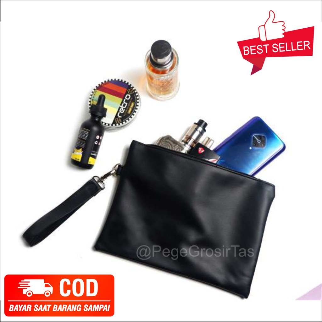 Clutch Pria Handbag Tas Tangan Pouch Pria Murah Keren Kasual - PG - 8862