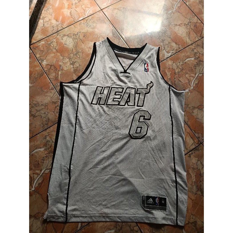 jersey basket miami heat preloved second original