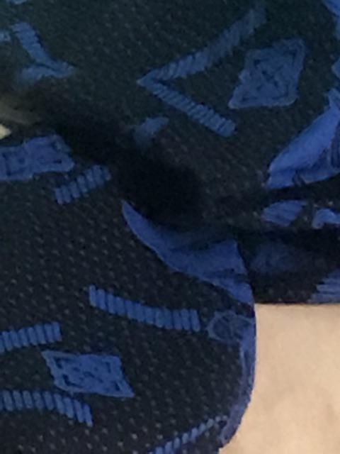 Kemeje Batik Baduy Tapak Kebo Biru Lengan Panjang