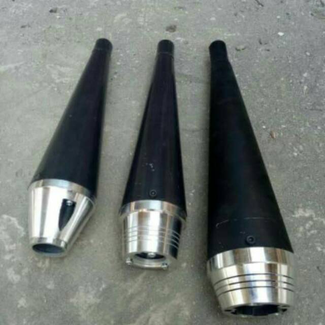 Knalpot Japstyle motor custom SCRAMBLER