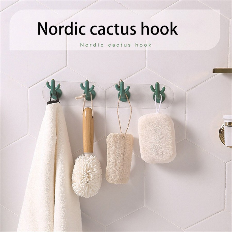 NA - NORDIC CACTUS HOOK 3269 TEMPELAN HOOK KAKTUS 4IN1 HANGER DINDING