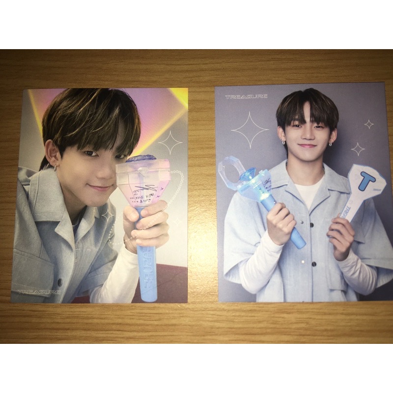 OFFICIAL PHOTOCARD TREASURE LIGHTSTICK HYUNSUK YG INSADONG