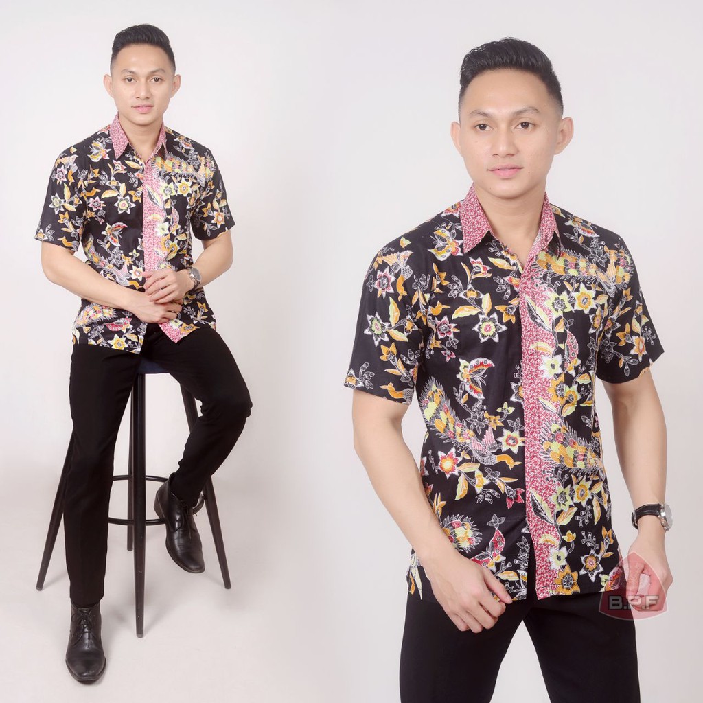 Couple batik/batik/hem batik/kemeja batik/.batik murah/ batik kombinasi/batik/kemeja batik/batik 01