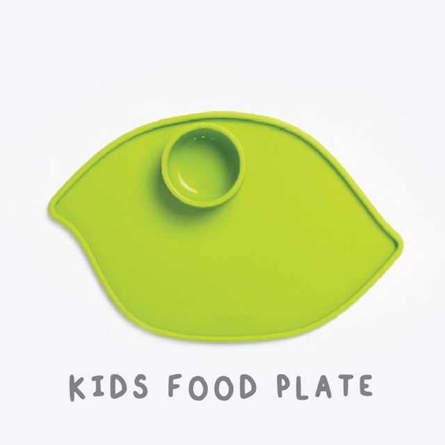 MONEE Kids Silicone Food Plate &amp; Cover Food Plate (Dijual Terpisah)