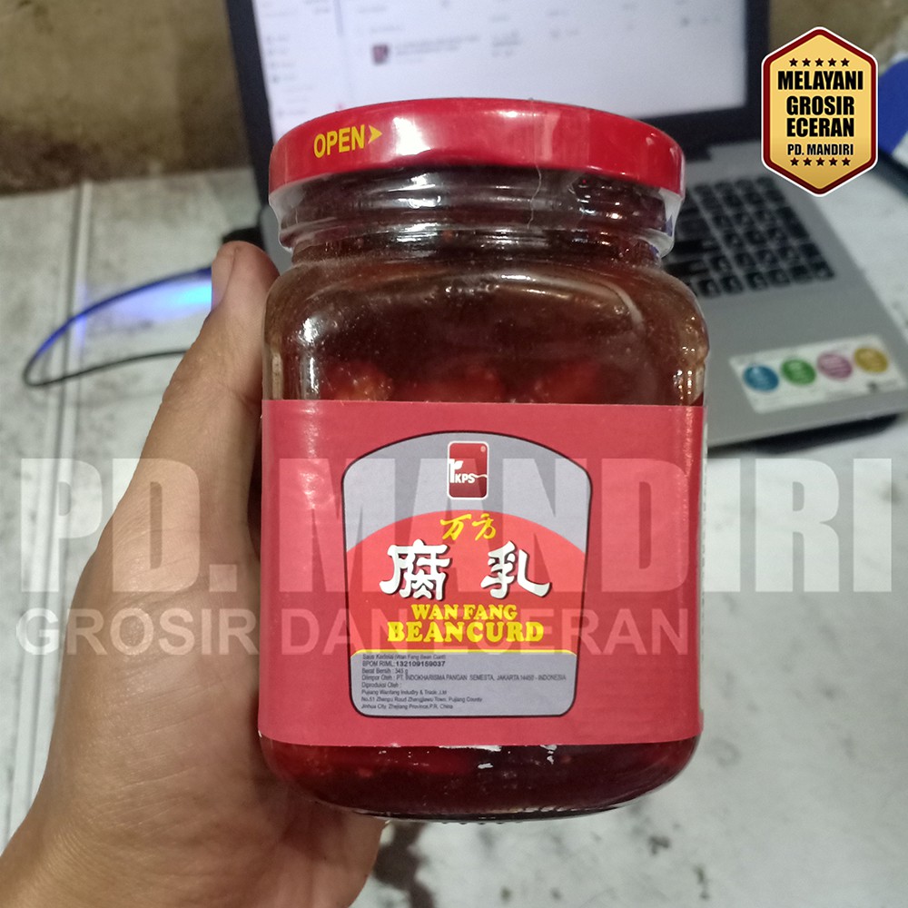 

WAN FANG BEAN CURD TAHU MERAH FERMENTASI 345 GR