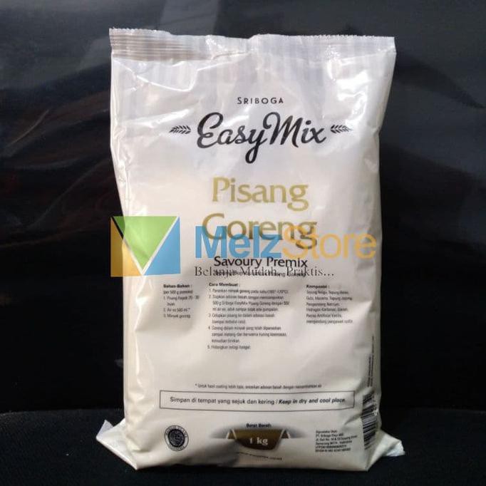 

Tepung Premix SRIBOGA EASYMIX PISANG GORENG 1kg TP324