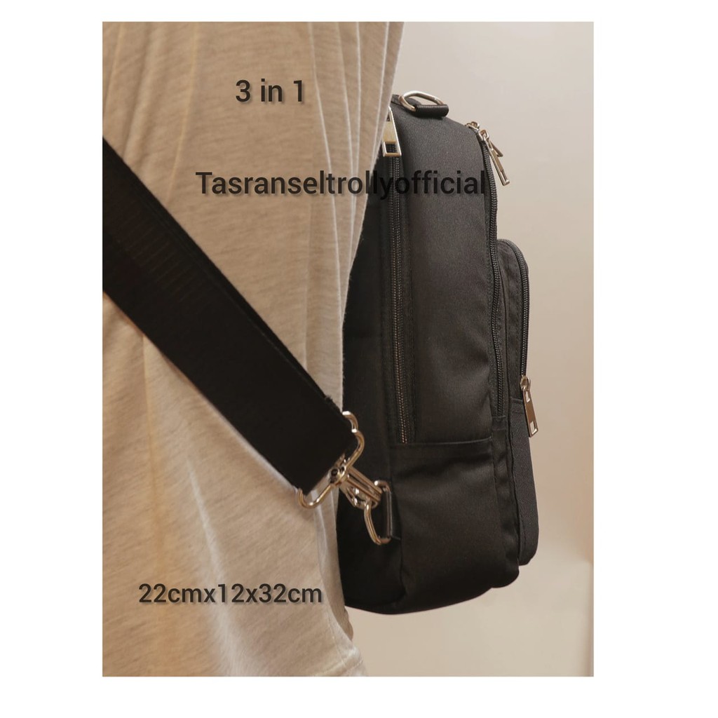 Tas Selempang Travel Polo Interclub Tablet-Ipad max 10,5 inch 100% original