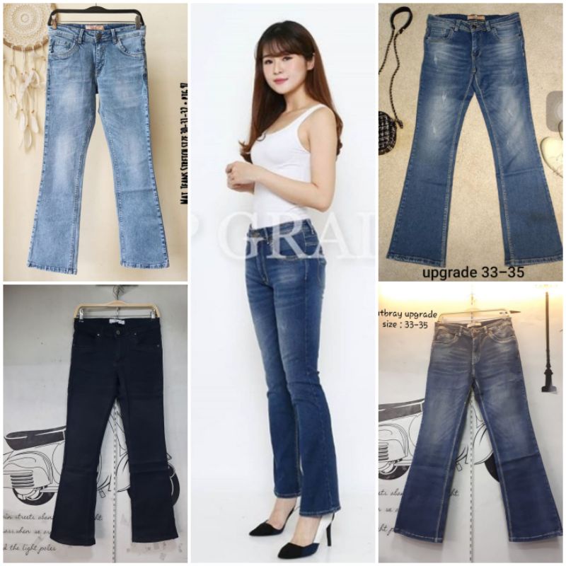 UPGRADE JEANS PREMIUM QUALITY/CELANA JEANS UPGRADE/BOOTCUT JEANS