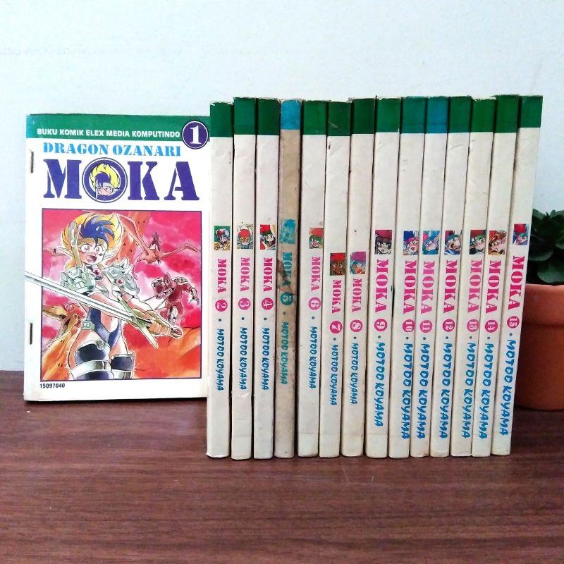 Komik Set Jadul - Dragon Ozanari MOKA (15 Vol)
