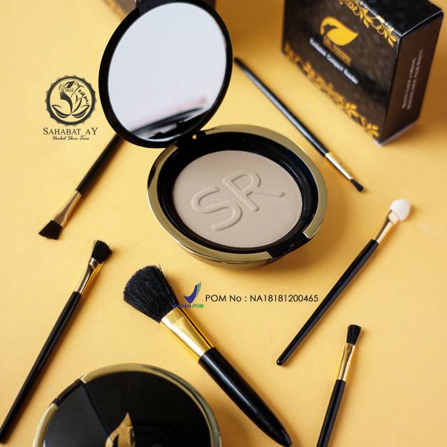 Exclusive Compact Powder SR12, Bedak SR12, Bedak Natural SR12, Bedak Sheet Pink SR12