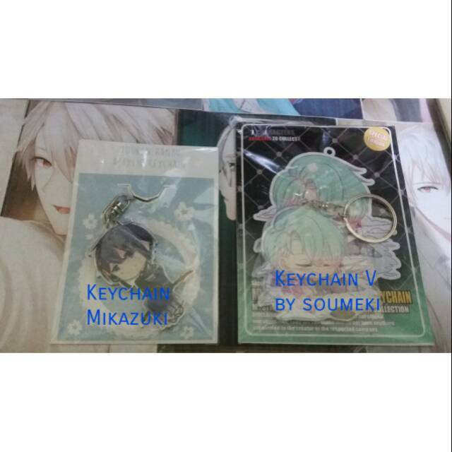 GANCI/PIN/STRAP/GANTUNGAN KUNCI MYSTIC MESSENGER TOUKEN RANBU BUNGO STRAY DOGS TOKYO GHOUL ANIME