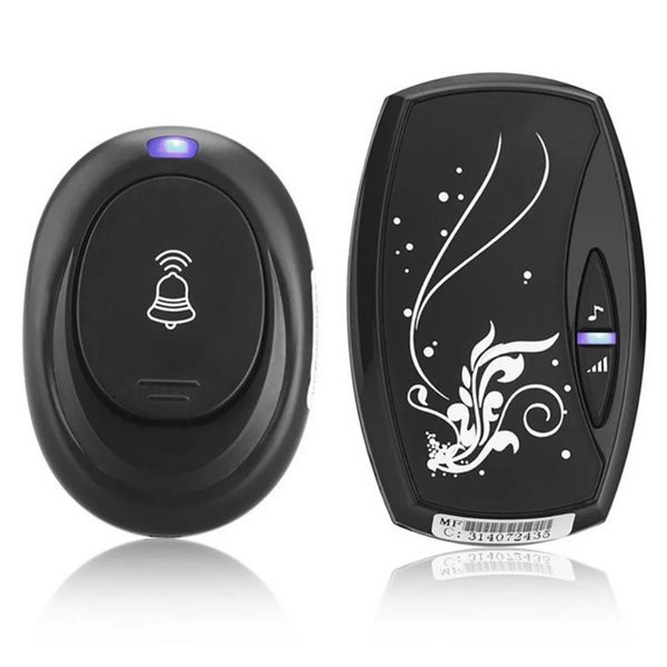 Bel Pintu Rumah Toko Tombol Wireless Door Bell Home Alarm