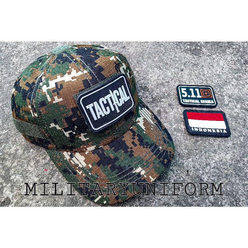 topi loreng marpat velcri