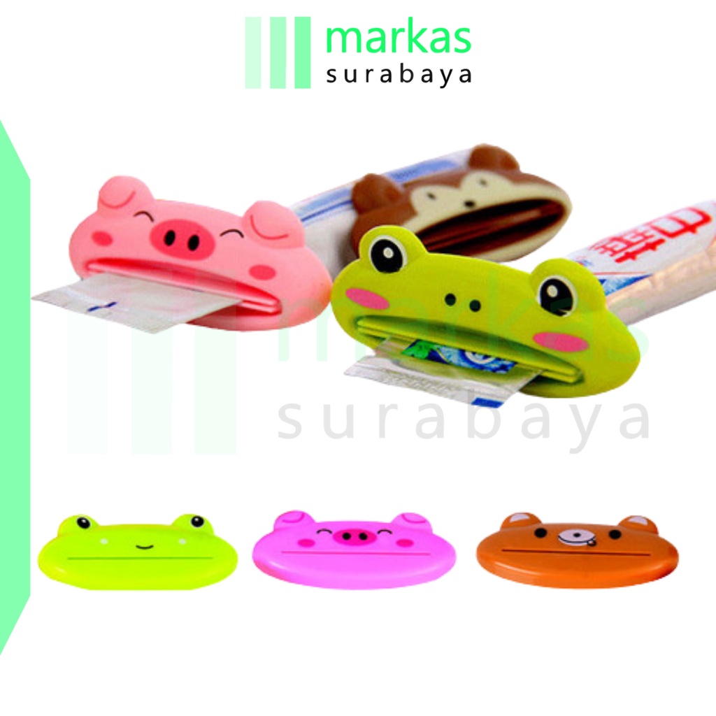 MARKAS HL0249 Penjepit Odol Karakter  Toothpaste Dispenser Alat Pencet Karakter