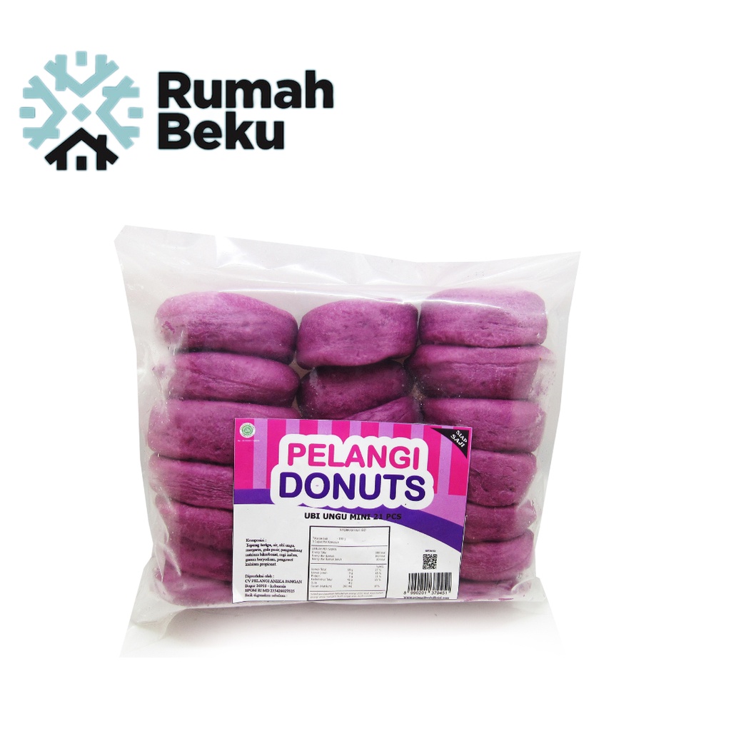 

PELANGI DONAT UNGU SIAP GORENG