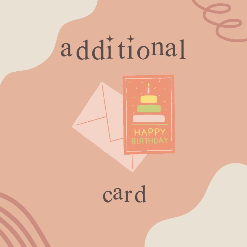 

[ADDITIONAL] Birthday | Graduation | Thank You Card