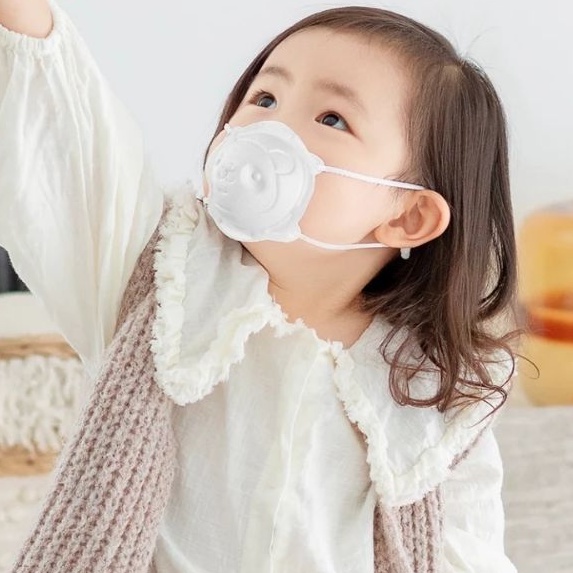 6PCS MASKER BAYI MODEL N95 BATOK WARNA WARNI 1W EARLOOP TALI ADJUSTABLE STOPPER BABY FIRST MASK