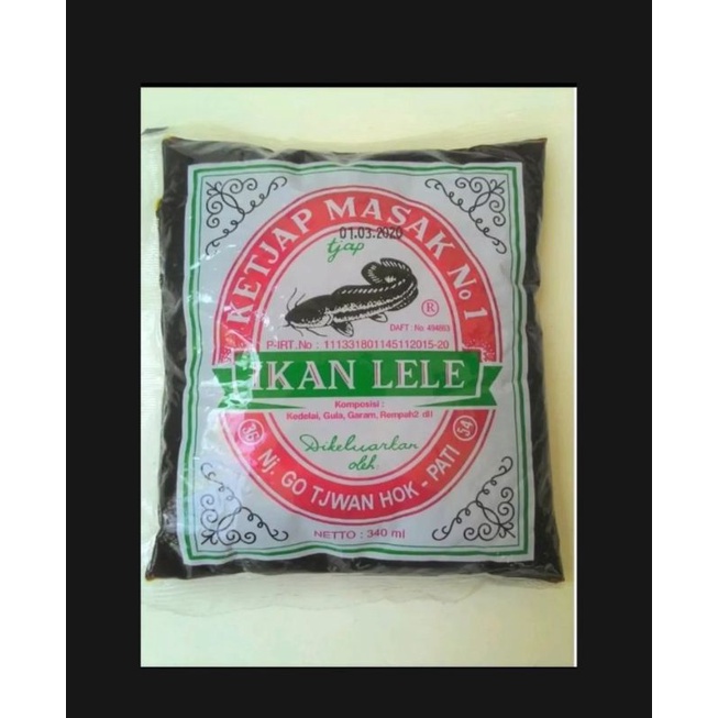 

kecap cap lele original enak khas pati/kecap manis/Arka snack/kemasan 340 ml