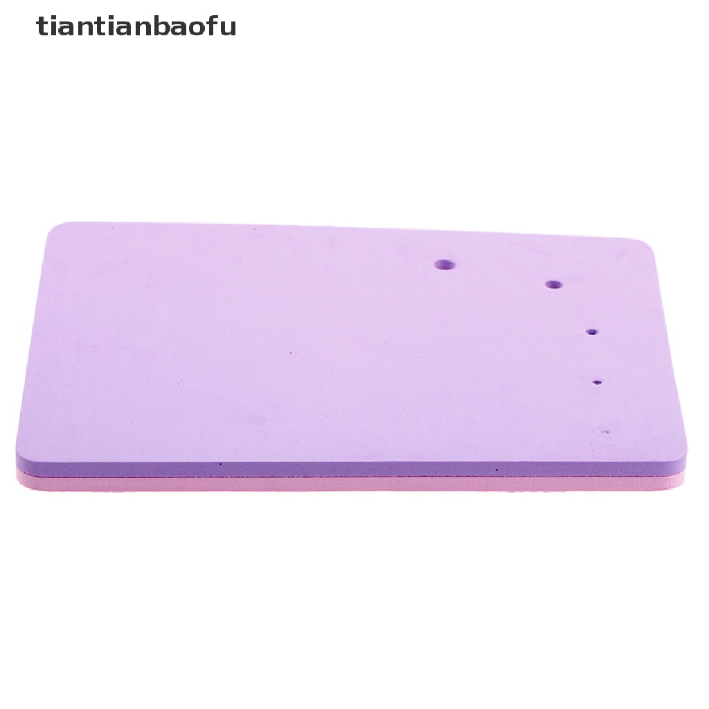 [tiantianbaofu] Sponge Cake Foam Pad Flower Modelling Paste Fondant Mat For Sugar Craft Decor Boutique