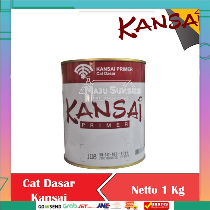 Jual Cat Dasar Primer Kansai Paint Znc Chromate Kg Anti Karat Meni